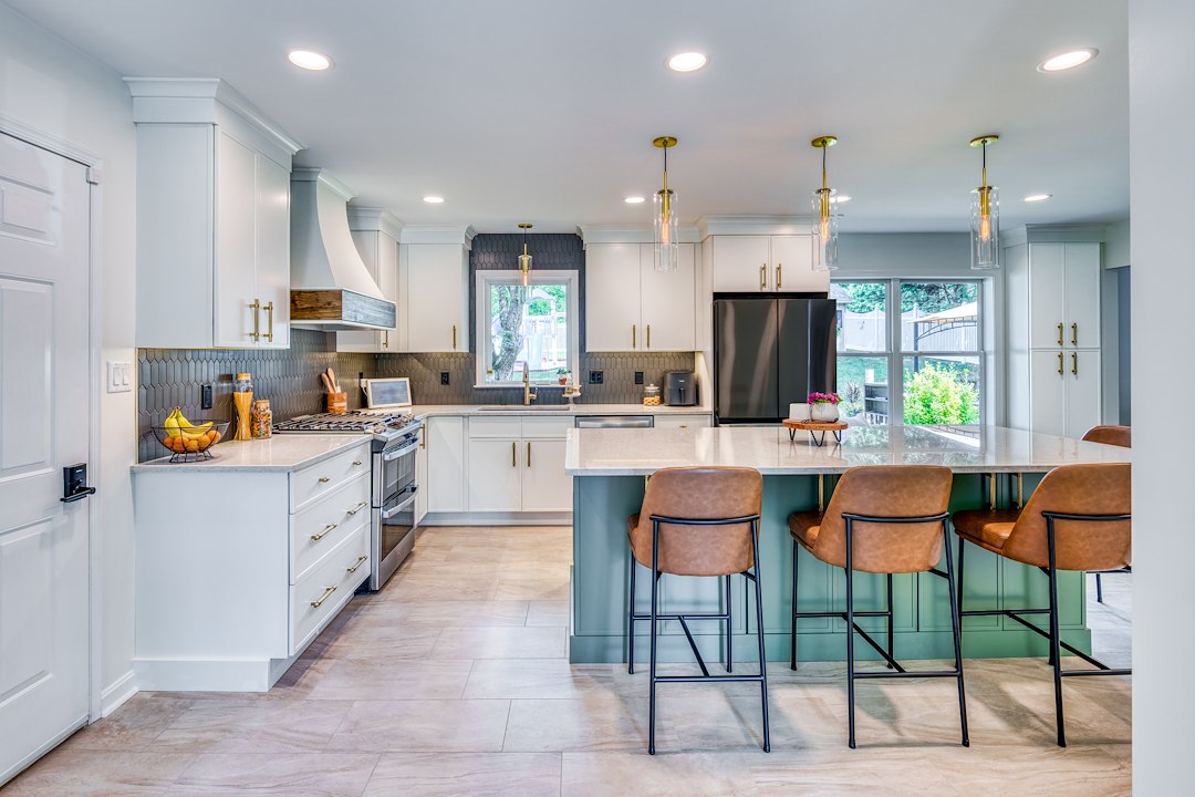 Bold Kitchen Remodel in Springettsbury Township, York, PA  